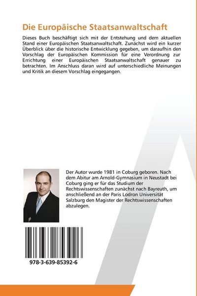Produktbild: Die Europ&auml;ische Staatsanwaltschaft