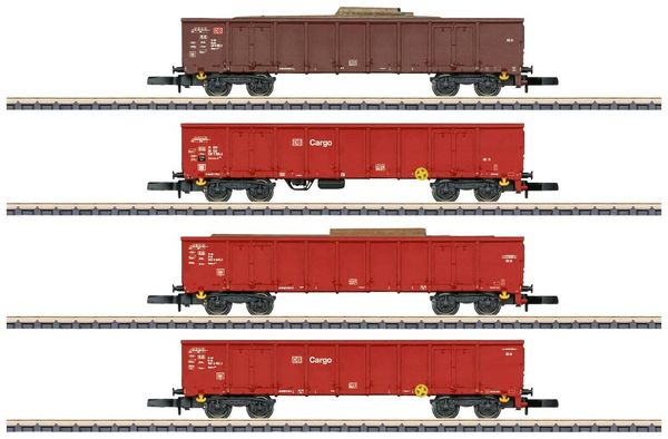 Märklin 82542 Z 4er-Set Hochbordwagen Schrottzug der DB AG