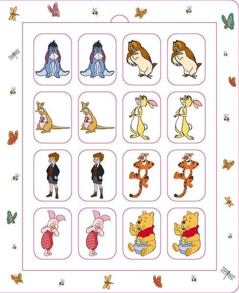 Produktbild: Disney Winnie Puuh: Eine einzigartige Freundschaft &ndash; Mit Memo-Spiel!