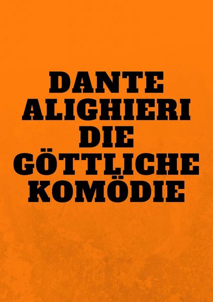 Produktbild: Die G&ouml;ttliche Kom&ouml;die