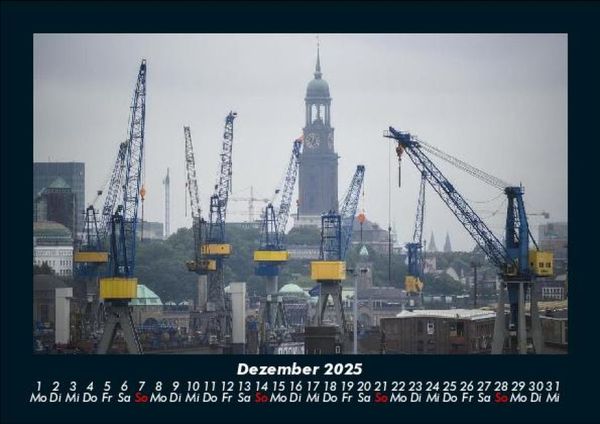 Produktbild: Hamburgs Sch&ouml;nheit 2025 Fotokalender DIN A5