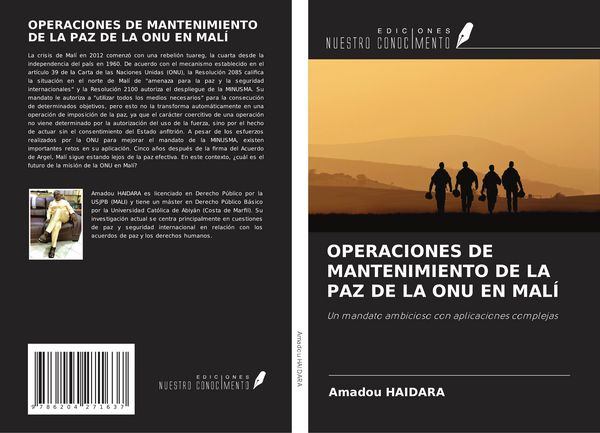 Produktbild: Operaciones De Mantenimiento De La Paz De La Onu En Mal&iacute;