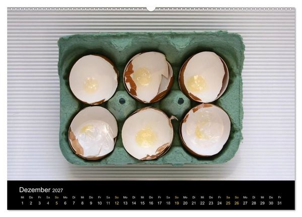 Produktbild: ei.ei.ei &ndash; Fotografische Gedanken zum Ei (Wandkalender 2027 DIN A2 quer), CALVENDO Monatskalender