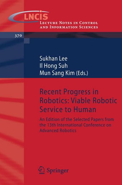 Produktbild: Recent Progress in Robotics: Viable Robotic Service to Human