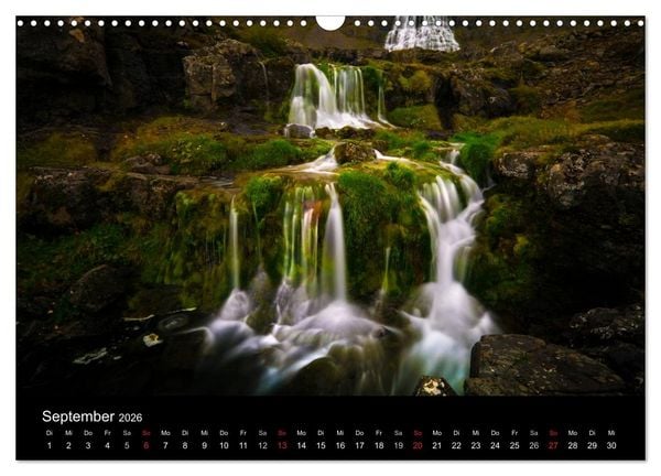 Produktbild: Island - Wundervolle Landschaften (Wandkalender 2026 DIN A3 quer), CALVENDO Monatskalender