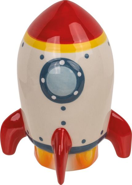 Spardose Rakete