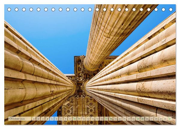 Produktbild: Oben - Bilder aus der Froschperspektive (Tischkalender 2026 DIN A5 quer), CALVENDO Monatskalender