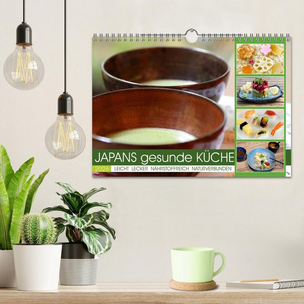 Produktbild: Japans gesunde K&uuml;che (Wandkalender 2026 DIN A4 quer), CALVENDO Monatskalender