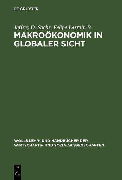 Produktbild: Makro&ouml;konomik in globaler Sicht