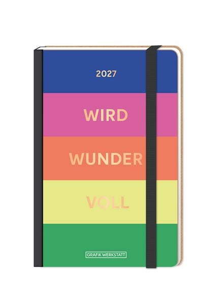 Produktbild: Terminplaner Letterart 2027 wird wundervoll
