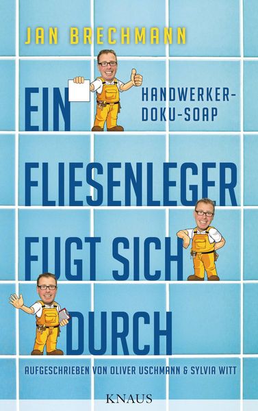 Produktbild: Ein Fliesenleger fugt sich durch
