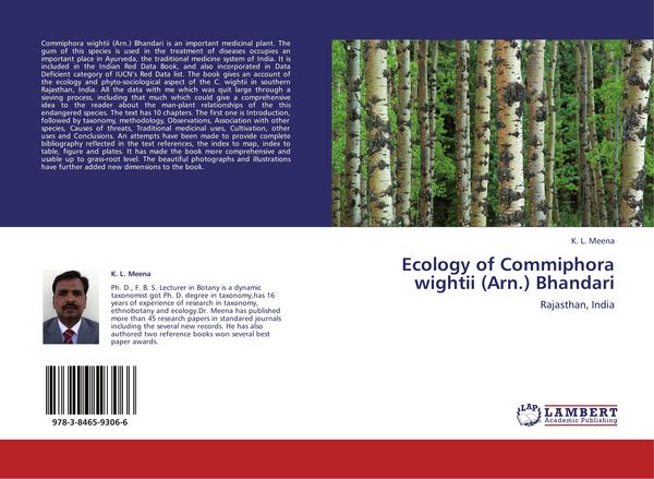Produktbild: Ecology of Commiphora wightii (Arn.) Bhandari