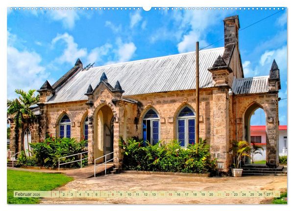 Produktbild: Die kleinen Antillen - Barbados (Wandkalender 2026 DIN A2 quer), CALVENDO Monatskalender