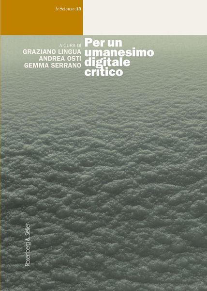 Produktbild: Per un umanesimo digitale critico