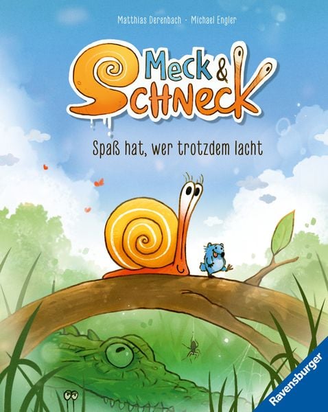 Meck und Schneck. Spaß hat, wer trotzdem lacht, Gebundene Ausgabe von Michael Engler, Ravensburger Verlag GmbH, 9783473462544