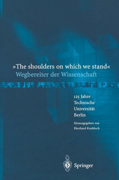 Produktbild: "The shoulders on which we stand"-Wegbereiter der Wissenschaft