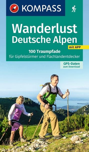Produktbild: KOMPASS Wanderlust Deutsche Alpen