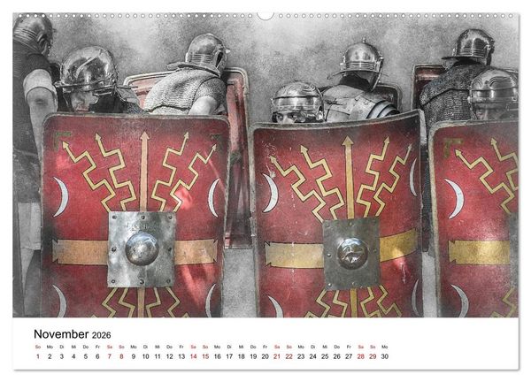 Produktbild: Zur Zeit der r&ouml;mischen Legion (Wandkalender 2026 DIN A2 quer), CALVENDO Monatskalender