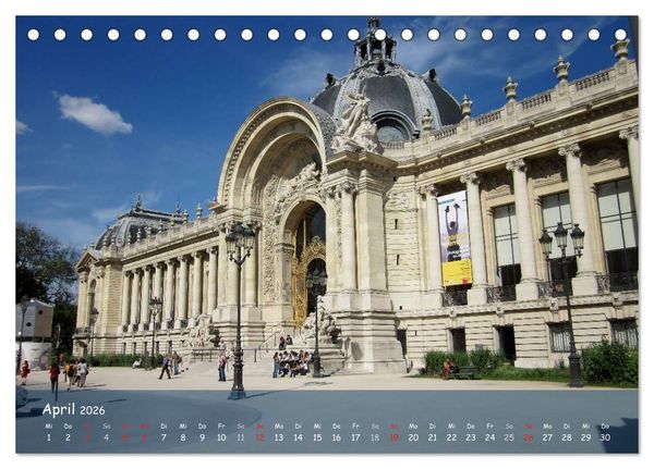 Produktbild: Paris (Tischkalender 2026 DIN A5 quer), CALVENDO Monatskalender