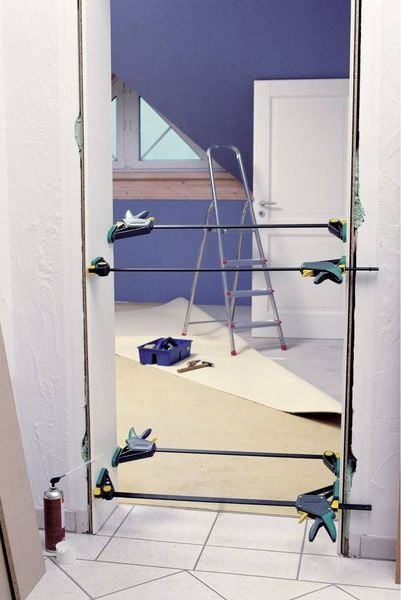 Produktbild: Wolfcraft 3033000 Einhandzwinge Spann-Weite (max.):700mm Ausladungs-Ma&szlig;e:100mm