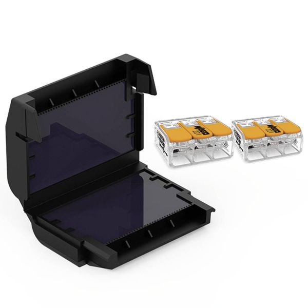 Produktbild: CellPack 410361 EASY-PROTECT/623 Gelbox f&uuml;r Verbindungsklemmen flexibel: 0.5-6 mm&sup2; starr: 0.5-6 mm&sup2; 1 St. Schwarz