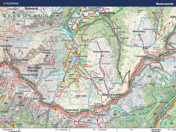 KOMPASS Wanderkarte 238 Istrien, Istra, Istria 1:75.000