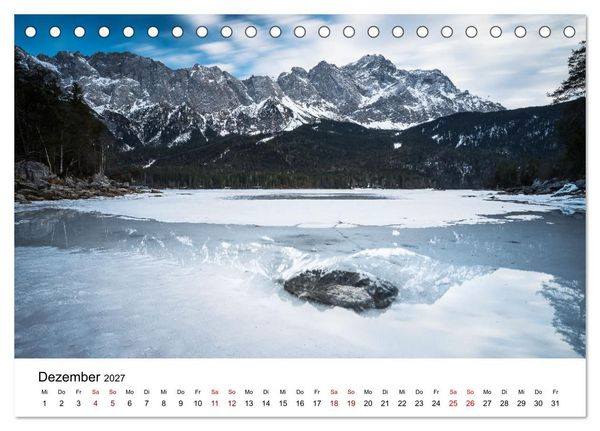 Produktbild: Naturwelten in Deutschland - Von Norden bis S&uuml;den (Tischkalender 2027 DIN A5 quer), CALVENDO Monatskalender