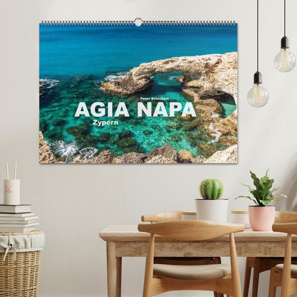 Produktbild: Agia Napa - Zypern (Wandkalender 2026 DIN A2 quer), CALVENDO Monatskalender