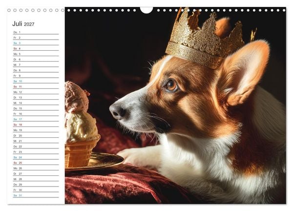 Produktbild: Tierisch genial (Wandkalender 2027 DIN A3 quer), CALVENDO Monatskalender