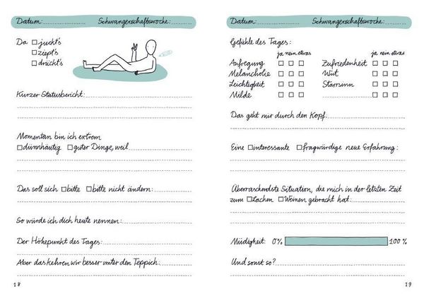 Produktbild: Tagebuch - Meine Schwangerschaft