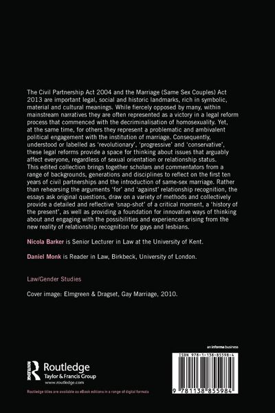 Produktbild: From Civil Partnership to Same-Sex Marriage