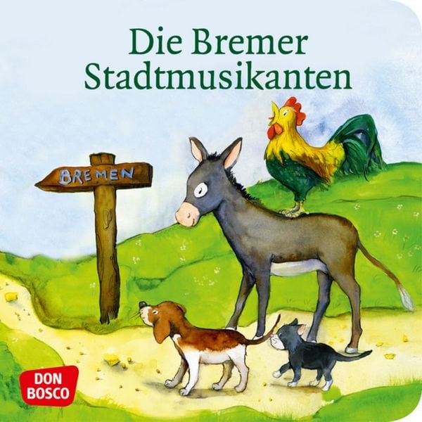 Produktbild: Die Bremer Stadtmusikanten. Mini-Bilderbuch