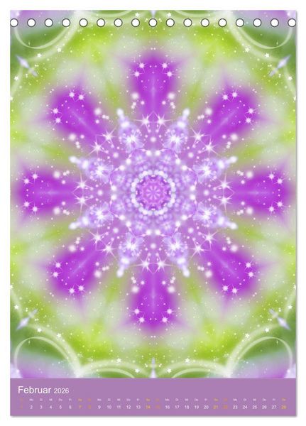 Produktbild: Lichtvolle Mandalas (Tischkalender 2026 DIN A5 hoch), CALVENDO Monatskalender