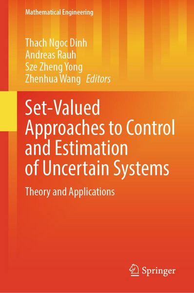 Produktbild: Set-Valued Approaches to Control and Estimation of Uncertain Systems
