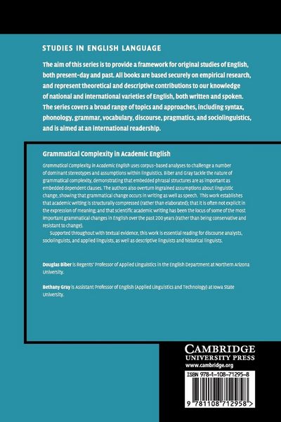 Produktbild: Grammatical Complexity in Academic English