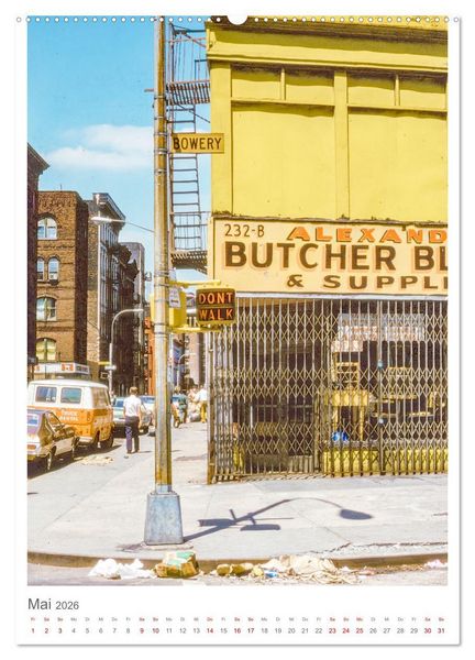 Produktbild: New York 1975 (hochwertiger Premium Wandkalender 2026 DIN A2 hoch), Kunstdruck in Hochglanz