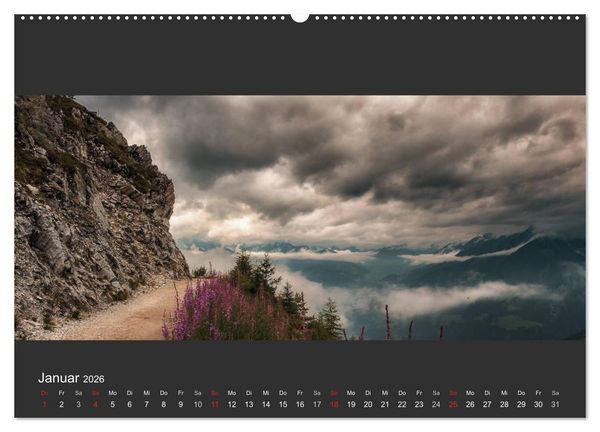 Produktbild: Alpenpanorama 2026 (hochwertiger Premium Wandkalender 2026 DIN A2 quer), Kunstdruck in Hochglanz
