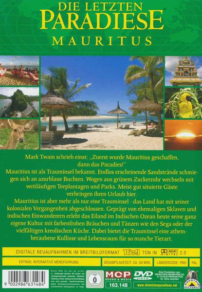 Produktbild: Die letzten Paradiese - Mauritius