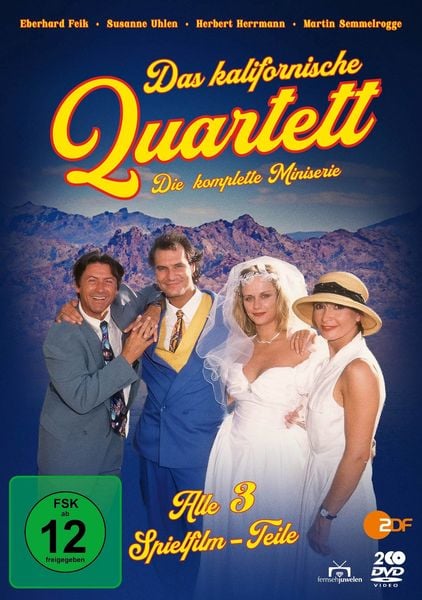 Produktbild: Das kalifornische Quartett - Die komplette Miniserie (Fernsehjuwelen) [2 DVDs]