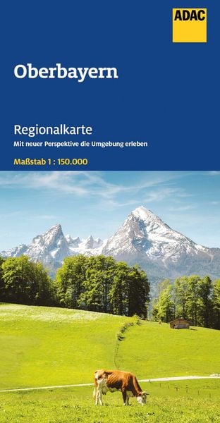 Produktbild: ADAC Regionalkarte 16 Oberbayern 1:150.000