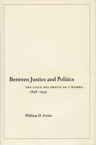 Produktbild: Between Justice and Politics