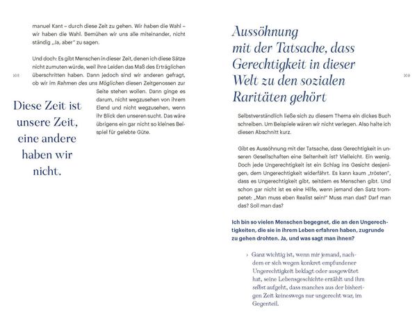 Aussöhnung mit uns selbst und dem unvollkommenen Leben