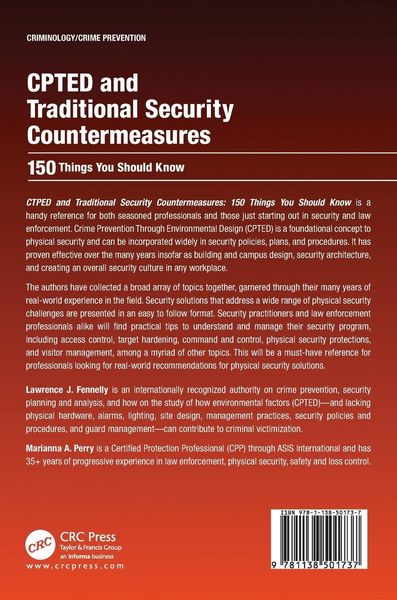 Produktbild: CPTED and Traditional Security Countermeasures
