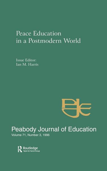 Produktbild: Peace Education in a Postmodern World