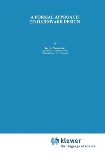 Produktbild: A Formal Approach to Hardware Design