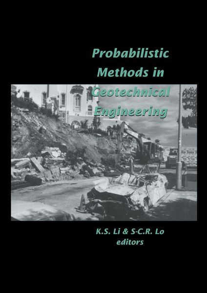 Produktbild: Probabilistic Methods in Geotechnical Engineering