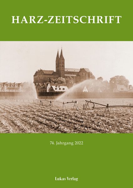 Produktbild: Harz-Zeitschrift f&uuml;r den Harz-Verein f&uuml;r Geschichte und Altertumskunde / Harz-Zeitschrift