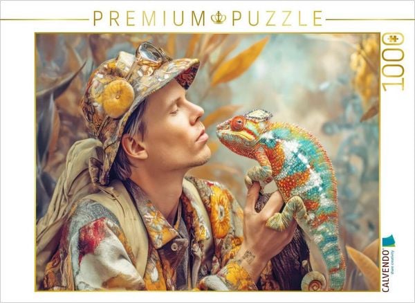 CALVENDO Puzzle Dschungelentdecker | 1000 Teile Lege-Größe 64x48cm Foto-Puzzle für glückliche Stunden
