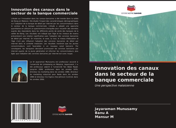 Produktbild: Innovation des canaux dans le secteur de la banque commerciale
