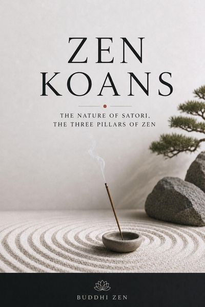 Produktbild: Zen Koans: The Nature of Satori, The Three Pillars of Zen